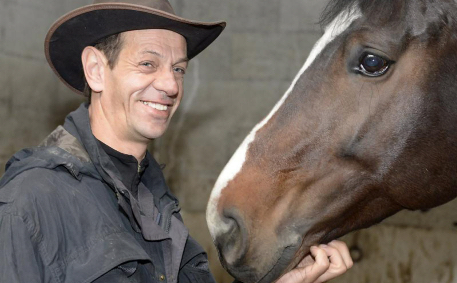 laurent et son cheval